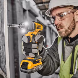 Dewalt DCF840E2T 18v XR Brushless Powerstack Impact Driver + 2 x Batteries