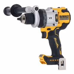 DeWALT DCD1007NT-XJ, Pistol grip drill, Keyless, Brushless, Black, Yellow, 1.3 cm, 2250 RPM