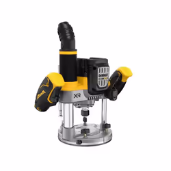 Dewalt DCW620H2 18v XR Plunge 1/2" 12mm Router Brushless + 2x 5Ah Powerstack - Additional view 4