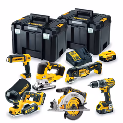 DeWalt DCK667P3T 18v Brushless XR 6 Piece Kit Multi Tool Jigsaw Multi Tool 3x5Ah