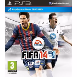 Electronic Arts FIFA 14 Standard German, English, Spanish, French, Hungarian, Italian, Dutch, Polish, Portuguese, Russian, Czech PlayStation 3