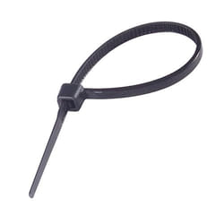 connektgear Plastic Cable Ties (High Tensile Strength) 100 x 2.5mm - Pack of 100 Black