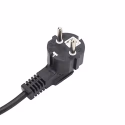 connektgear 2m European Mains Power Cable Schuko Plug to C5 (Cloverleaf) Socket - Additional view 2