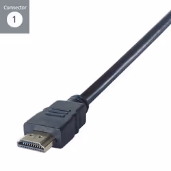 connektgear 2m HDMI to DVI-D Monitor Connector Cable - Male to Male - 18+1 Single link