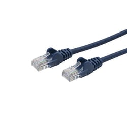 connektgear 7m RJ45 CAT6 UTP Stranded Flush Moulded LS0H Network Cable - 24AWG - Blue