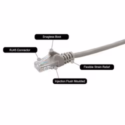 connektgear 31-0100G networking cable Grey 10 m Cat6 U/UTP (UTP) - Additional view 2