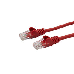 connektgear 1.5m RJ45 CAT6 UTP Stranded Flush Moulded LS0H Network Cable - 24AWG - Red