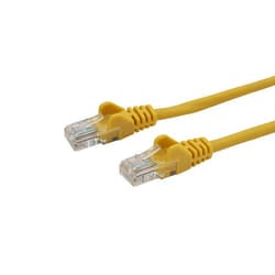 connektgear 0.5m RJ45 CAT6 UTP Stranded Flush Moulded LS0H Network Cable - 24AWG - Yellow