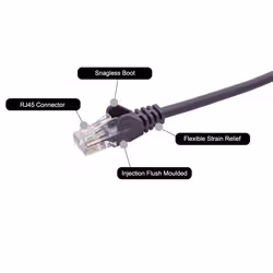 connektgear 31-0100P networking cable Purple 10 m Cat6 U/UTP (UTP) - Additional view 2