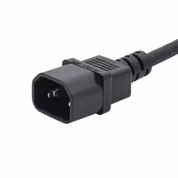 connektgear 1m Mains Extension Power Cable C14 Plug to C13 Socket - Additional view 2