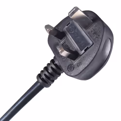 connektgear 1.8m UK Mains Power Cable UK Plug to C13 Socket