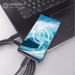 connektgear 1m USB 3.1 Connector Cable Type C Male to Type C Male - SuperSpeed 10Gbps IF Certified - Additional view 4