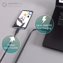 connektgear 1m USB 3.1 Connector Cable Type C Male to Type C Male - SuperSpeed 10Gbps IF Certified - Additional view 5