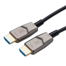 GroupGear 30m HDMI V2.1 AOC 8K UHD Connector Cable - Male to Male Gold Connectors