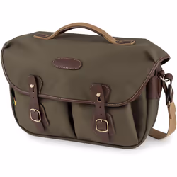 Billingham 505148-54 Hadley Pro 2020 Camera Bag (Sage Fibrenyte/Chocolate Leather)