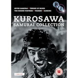 BFI Kurosawa Samurai Collection DVD Japanese