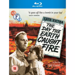 BFI The Day the Earth Caught Fire (Blu-ray), Movie, DVD, PG, Black and white, English, Adults & Children