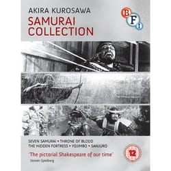 British Film Institute Akira Kurosawa Samurai Collection Blu-ray Japanese