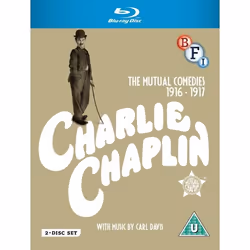 BFI Charlie Chaplin: The Mutual Comedies 1916-1917, Movie, Blu-ray, PG, Adults & Children, English, 1.33:1