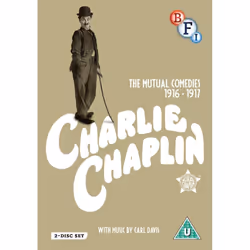 BFI Charlie Chaplin: The Mutual Comedies 1916-1917, Movie, DVD, PG, Adults & Children, English, 1.33:1