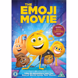 Elevation Sales The Emoji Movie (2017), Animated film/cartoon, DVD, U, Coloured, English, 86 min