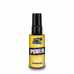 CRAZY COLOR Power Pigment Yellow 50ml, Yellow, Yellow, Unisex, 50 ml, Colored hair, Spray