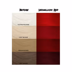 CRAZY COLOR Vermillion Red 100 ml