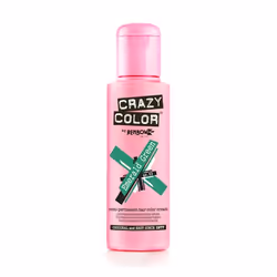 CRAZY COLOR Emerald Green 100 ml, Green, Emerald Green, Unisex, 100 ml, All hair, Bottle