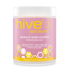 Hive Foot Scrub Cream Banana Vanilla Manicure Pedicure Dry Dead Skin Care 500ml