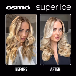 Super Ice Brightening Mask. Pigmented Black Intensive Mask to Brighten Blonde Hair. Jojoba Oil & Aloe Vera. 250ml.