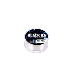 Black Ice 600m Spool Strong Crystal Clear Sea Fishing Line - Crystal, 0.35mm - 15.0lb/6.8kg