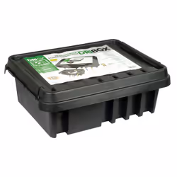 DRiBOX FL-1859-330 IP55 Large Weatherproof Electrical Box- Black