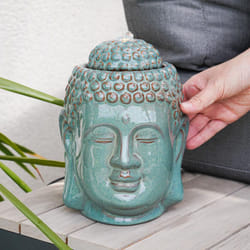 Outdoor Plug in Buddha Head Water Feature