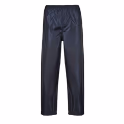 Portwest - Adult Safety Workwear Rain Trousers With Reflectors Strips - 46 Waist - 31 inch Leg, Navy