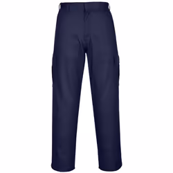 Portwest Mens Combat Work Trousers - 40T, Dark Navy