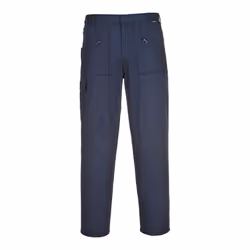 Portwest S887- Navy Sz 46 Regular Action Work Trousers Safety
