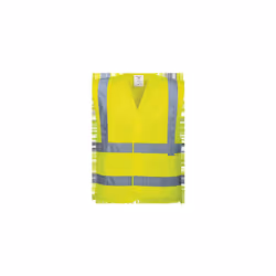 Hi-Vis Band and Brace Vest - Yellow, XX3X