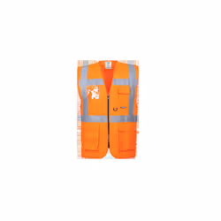 Berlin Executive Vest - Orange, 2XL