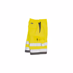 Hi-Vis P/C Shorts - Yellow & Grey, 2XL