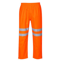 Portwest Hi-Vis Breathable Trousers - Orange, L