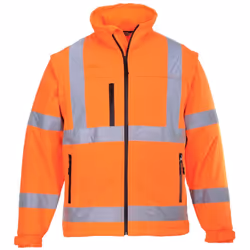 Portwest Hi-Vis Softshell Jacket - Orange, XL