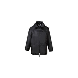 Portwest Rain Jacket - Black, Small