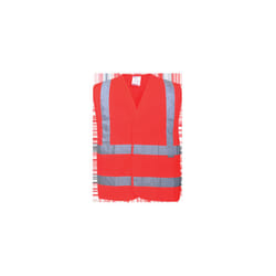 Hi-Vis Band and Brace Vest - Red, LXL