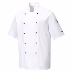 Portwest Kent Chefs Jacket - White, XXL