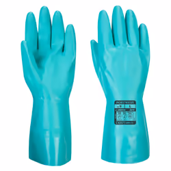 Portwest Nitrosafe Chemical Gauntlet - Green, L