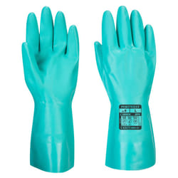 Portwest Nitrosafe Chemical Gauntlet - Green, L