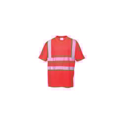 Hi-Vis T Shirt - Red, Small