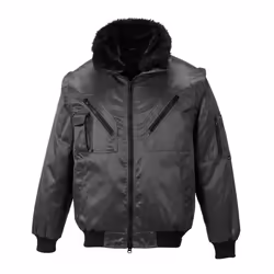 Portwest Pilot Jacket - Black, XXL
