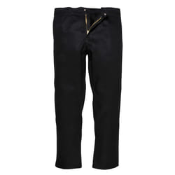 Portwest BZ30BKRL Large Regular Bizweld Flame Resistant Trousers - Black