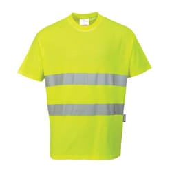 Portwest Cotton Comfort T-shirt - Yellow, M